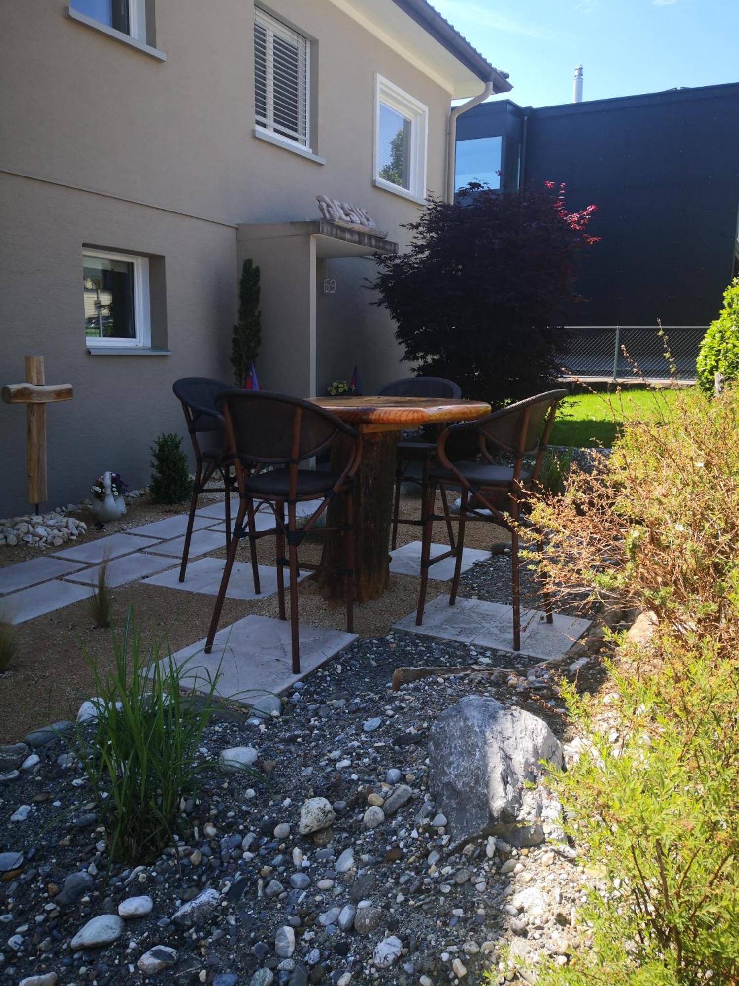 Garten-Wohnung Eschen Dış mekan fotoğraf
